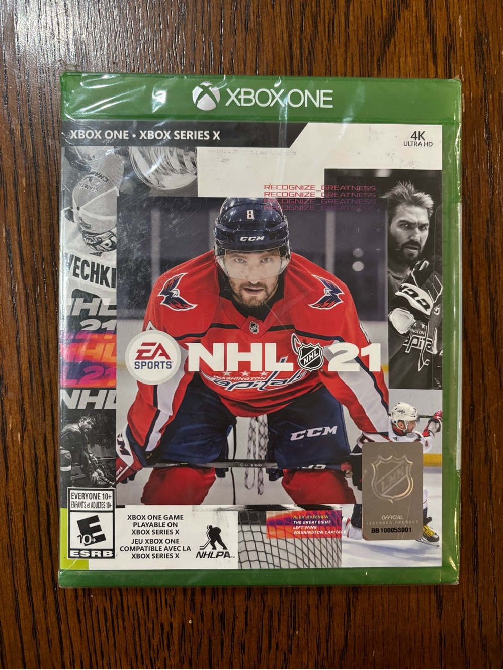 New Sealed EA SPORTS NHL 21 (Xbox One) - Alex Ovechkin